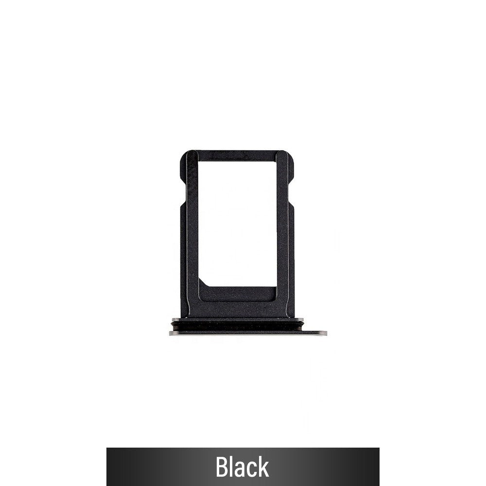Dual SIM Card Tray for iPhone XR-Black (Not for AU) Dual SIM Card Tray for iPhone XR-Black (Not for AU)